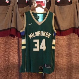 Giannis Antetokounmpo #34 Bucks Jersey Sz:M